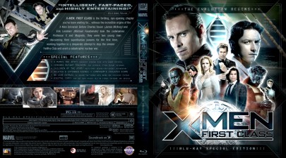 X-Men: First Class Blu-ray Cover